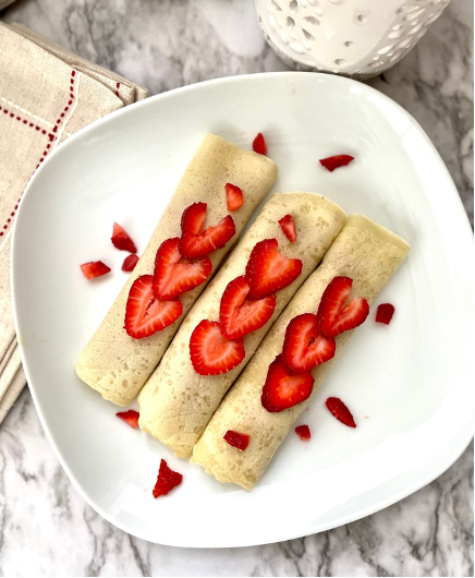 Strawberry Crepes